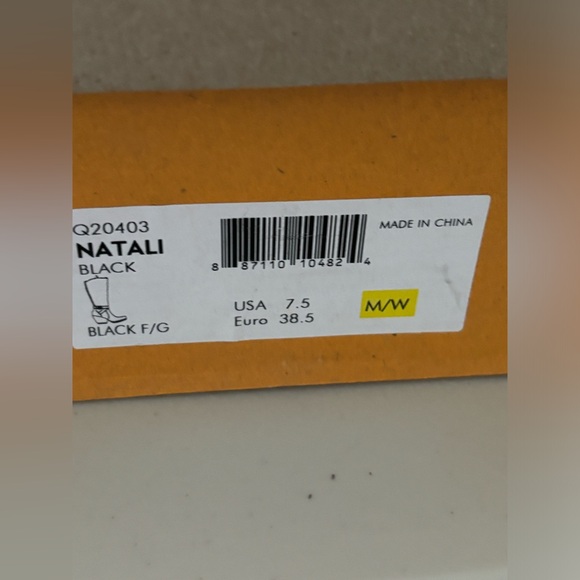 Kork Long Black Boots - Picture 8 of 9